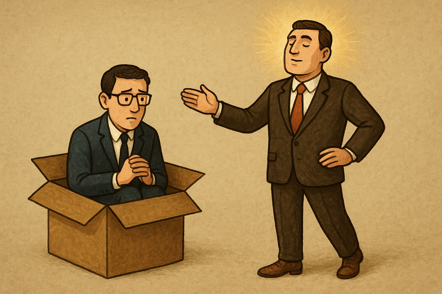 Dwie strony budowania autorytetu, czyli jak nie być geniuszem w pudełku.