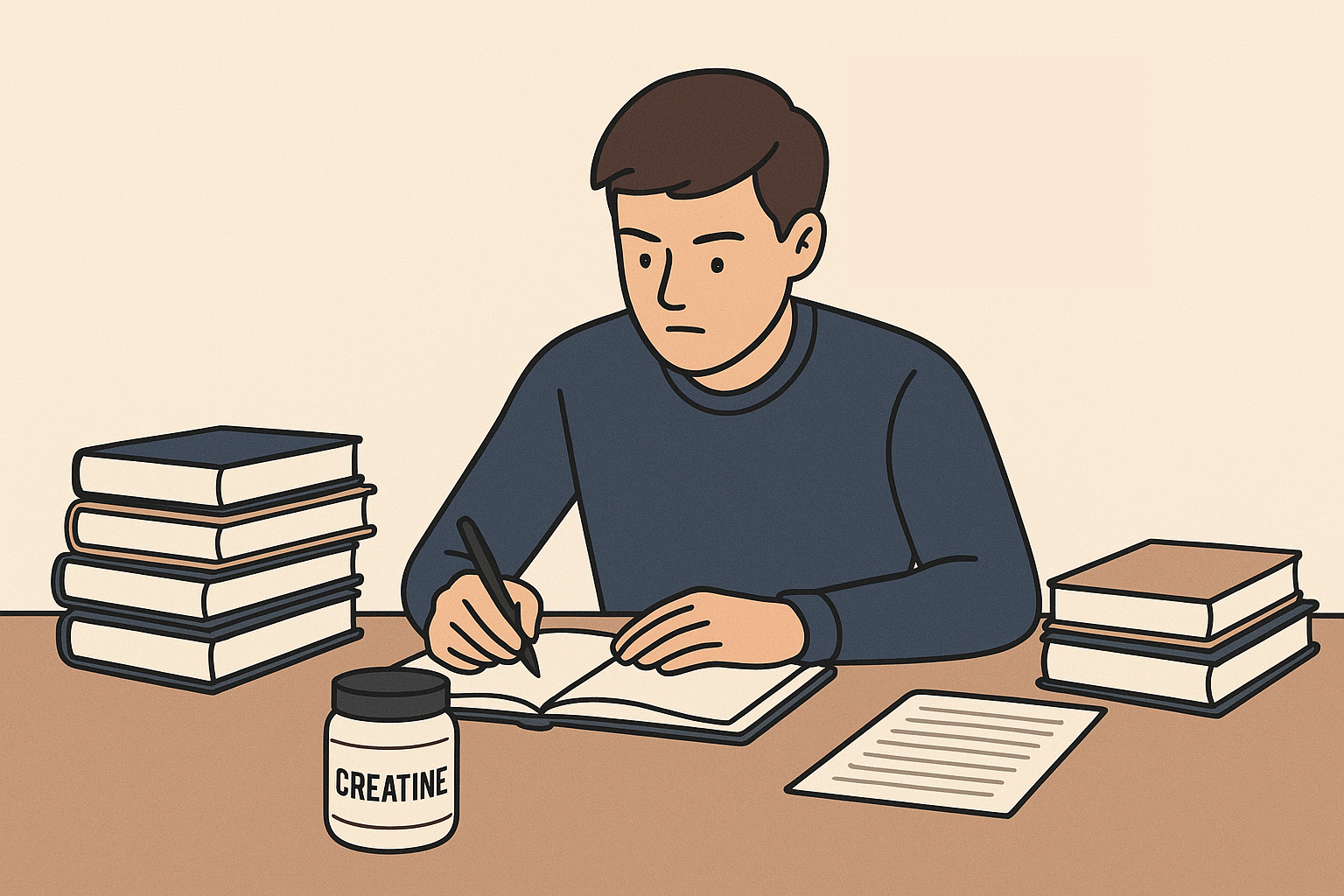 Kreatyna nie tylko dla mięśni. Jak jeden suplement może zmienić twoje wyniki w nauce?
