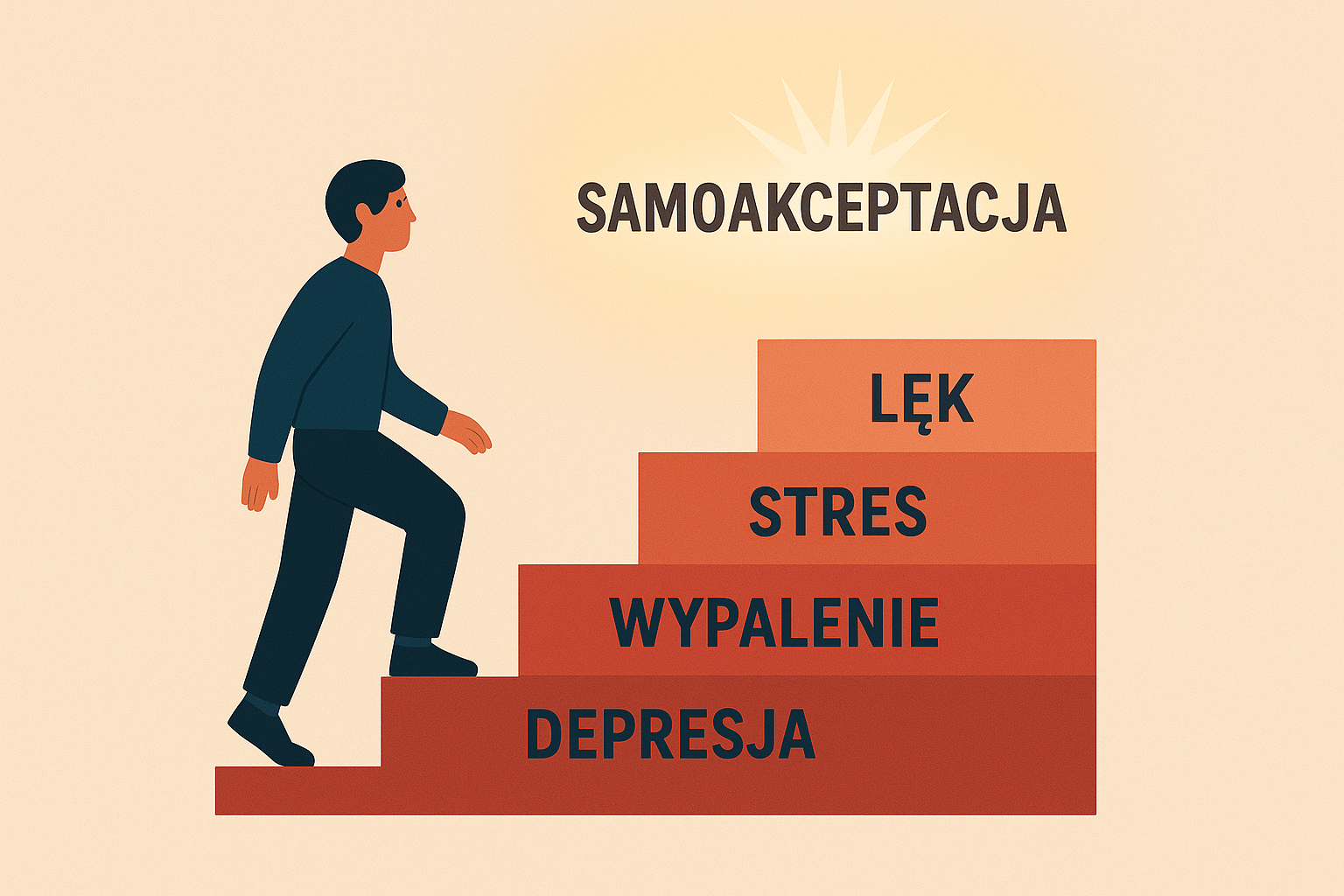 Droga od problemów zdrowia psychicznego związanych z syndromem oszusta do samoakceptacji